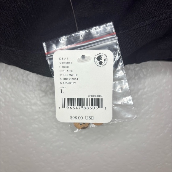 NWT Free People Black Strapless Bandeau Top - Picture 2 of 5